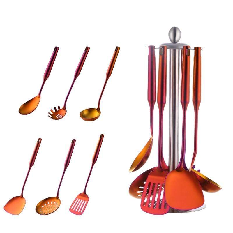 Stockholm  7-Piece Stainless Steel Cooking Utensils Set