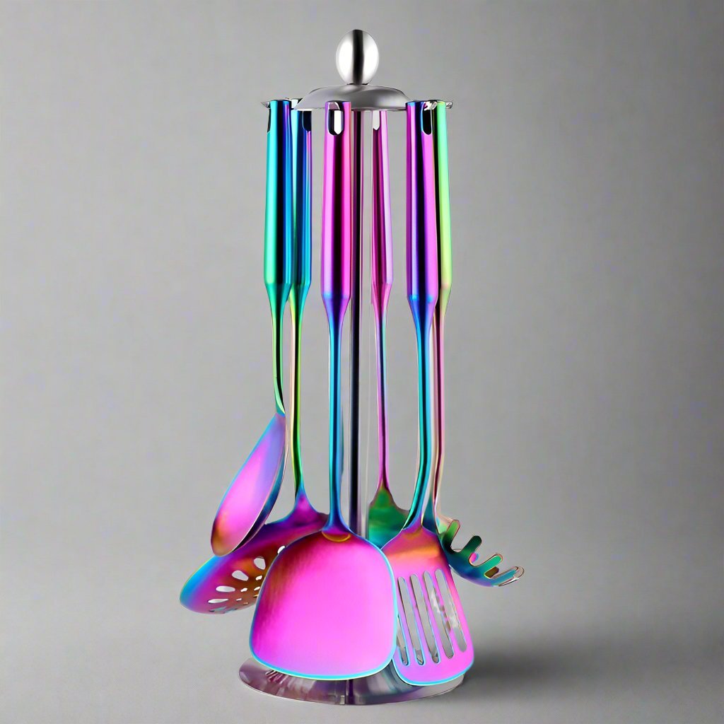 Stockholm  7-Piece Stainless Steel Cooking Utensils Set