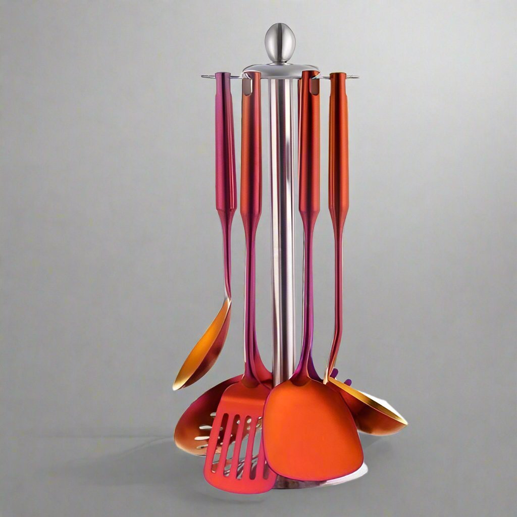 Stockholm  7-Piece Stainless Steel Cooking Utensils Set