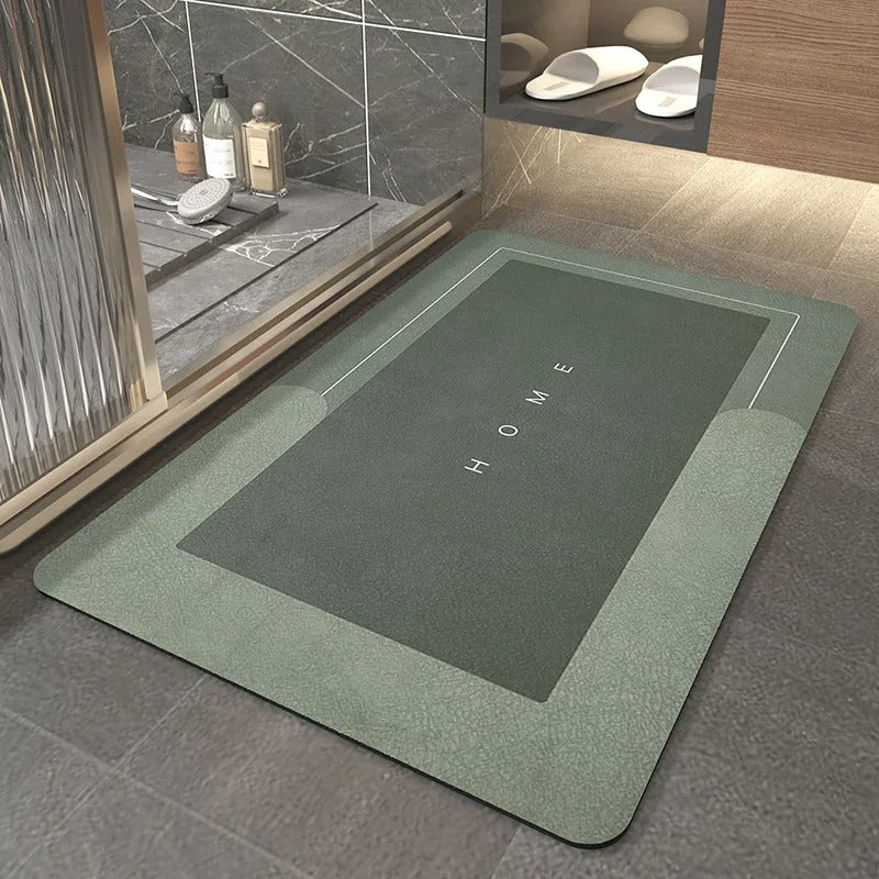 Super Absorbent Quick-Dry Non-Slip Floor Mat for Kitchen and Bathroom