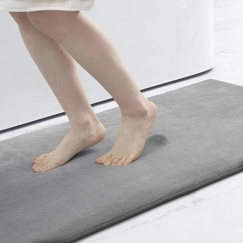 Super Absorbent Velvet Anti-Slip Bath Mat