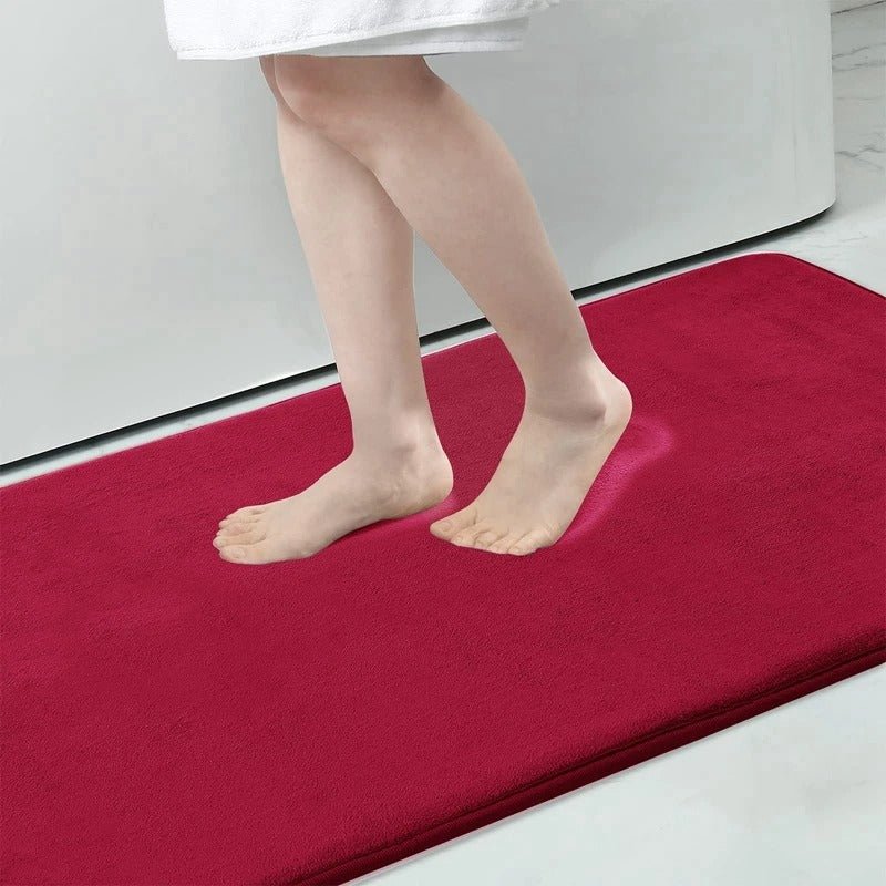 Super Absorbent Velvet Anti-Slip Bath Mat