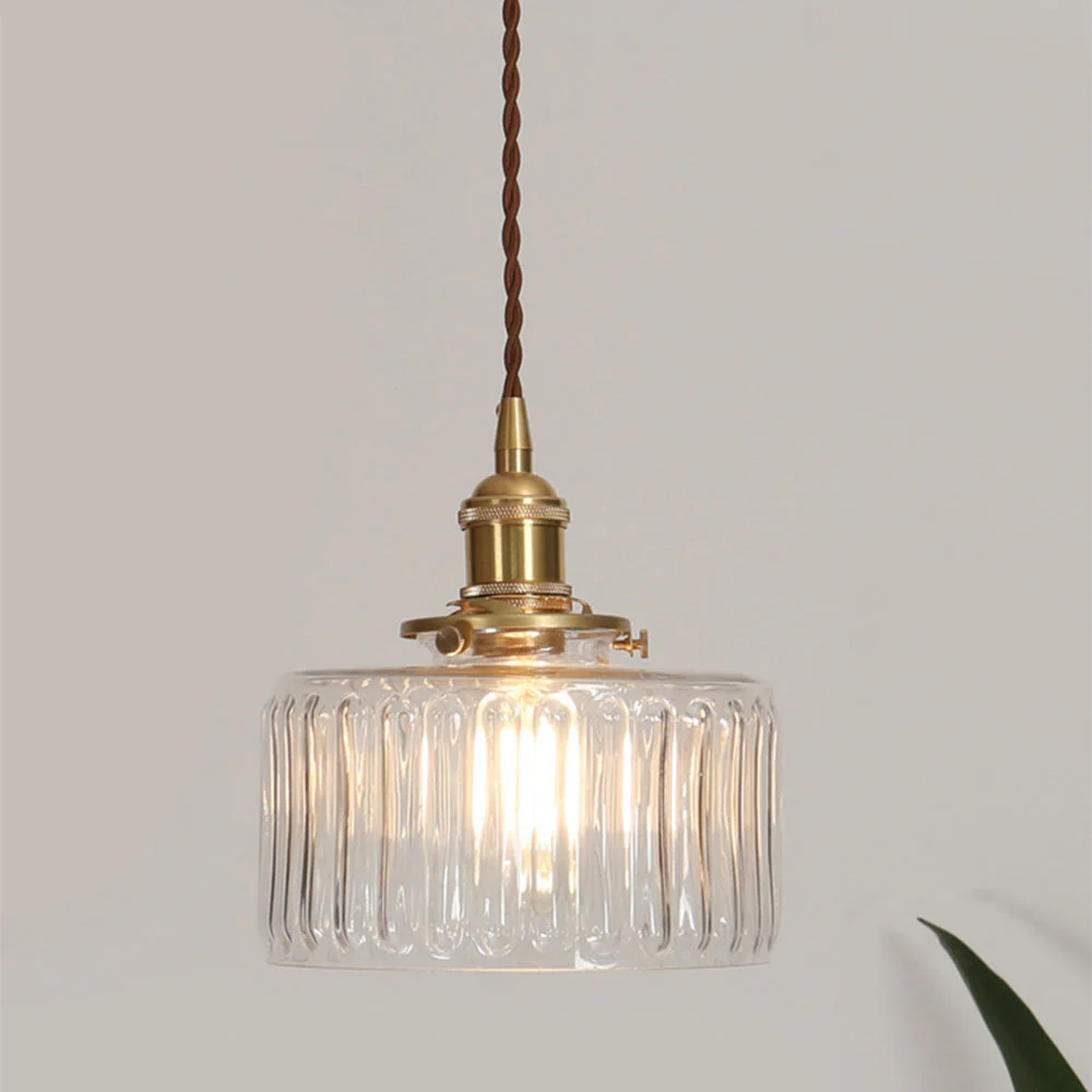 Kitchen Pendant Lamp | Vintage Glass Design