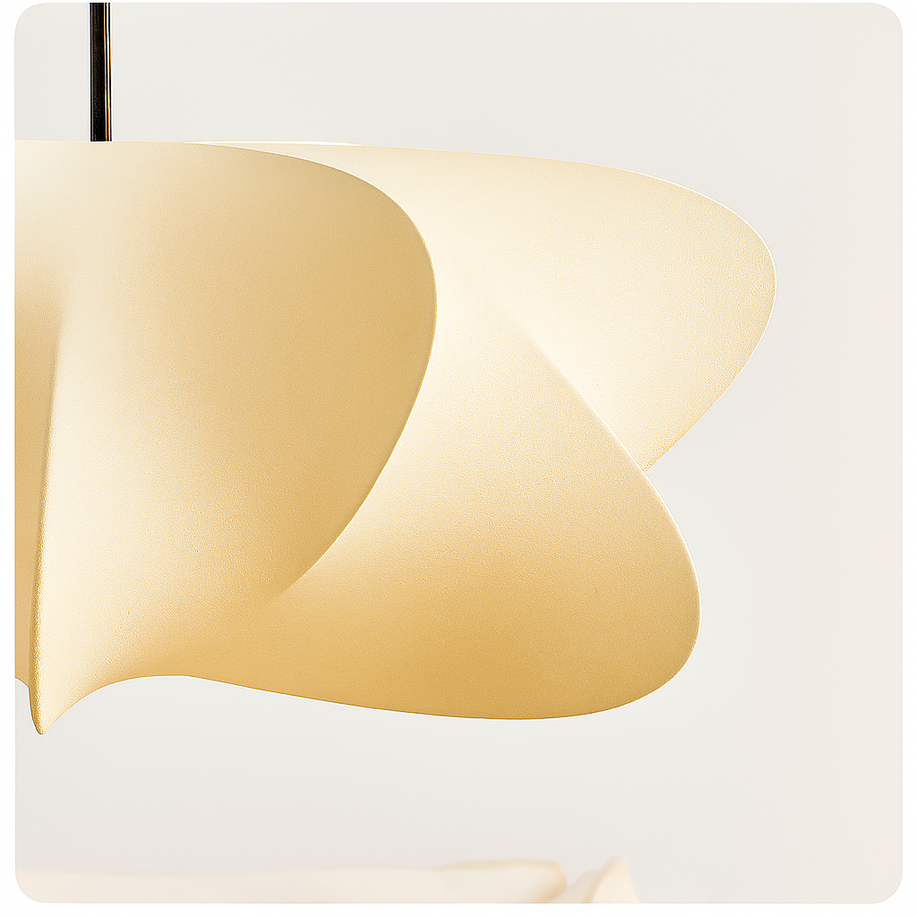 Wabi Sabi Silk Japanese Pendant Light