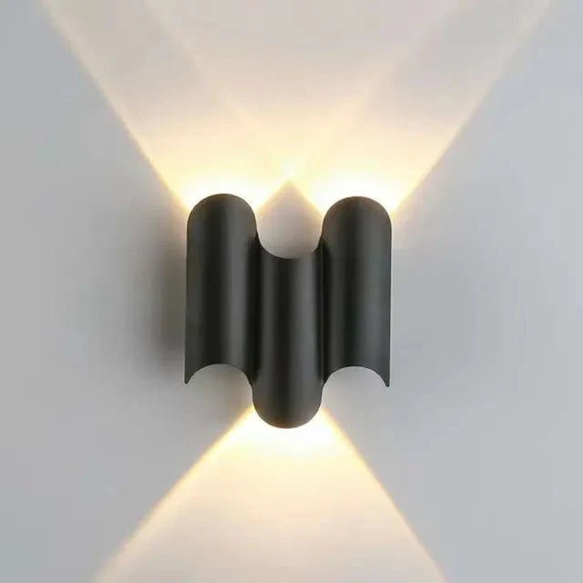 Wave LED Up Down Wall Sconce