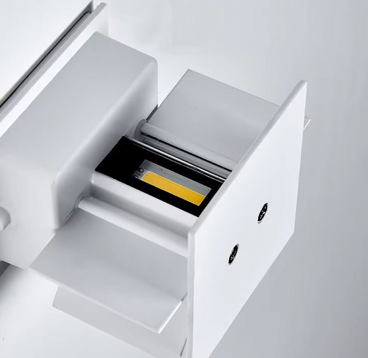 Weatherproof Cube Up Down Wall Light